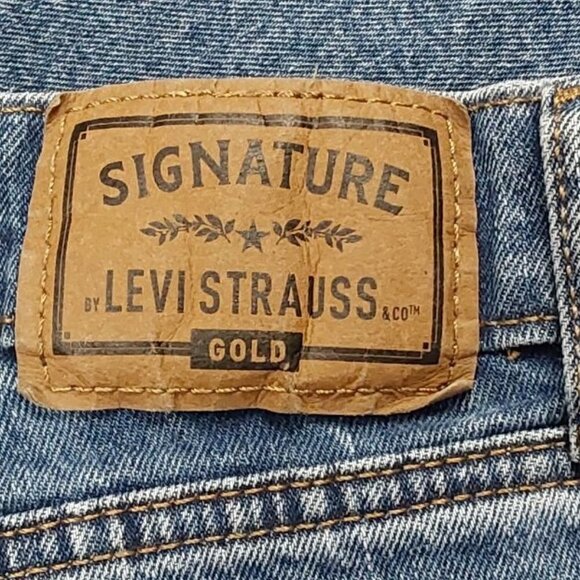 Mens Fit Flex Jeans Relaxed Fit | Signature by Levi Strauss & Co | 42X30 - Picture 10 of 11
